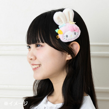 マイメロディ ヘアクリップ（ふっくらおみみのうさぎの会）