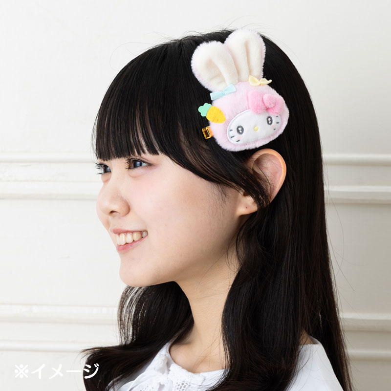 マイメロディ ヘアクリップ（ふっくらおみみのうさぎの会）
