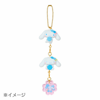 シナモロール シークレットマスコットチャーム（水色クローバー）