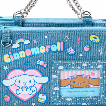 シナモロール デニムポーチ（むねきゅん平成女児アイテム）