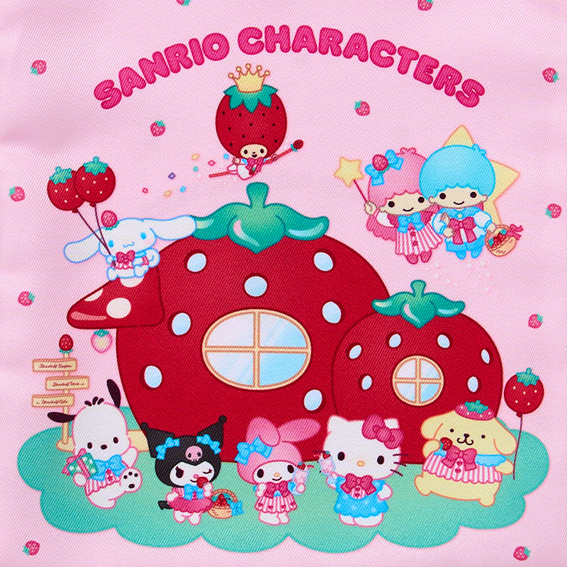 サンリオキャラクターズ 巾着（いちごのお家）