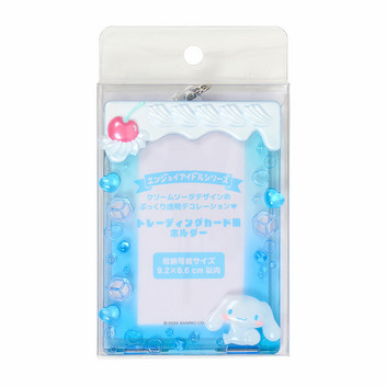 シナモロール トレーディングカード用ホルダー（エンジョイアイドル）