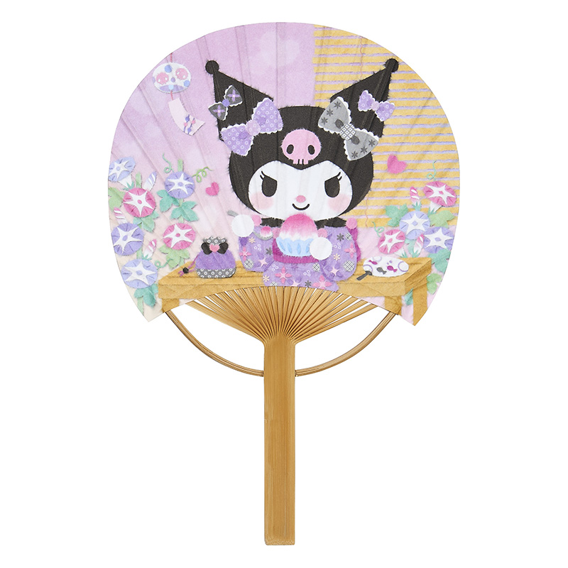 クロミ サマー　クロミかき氷竹うちわ