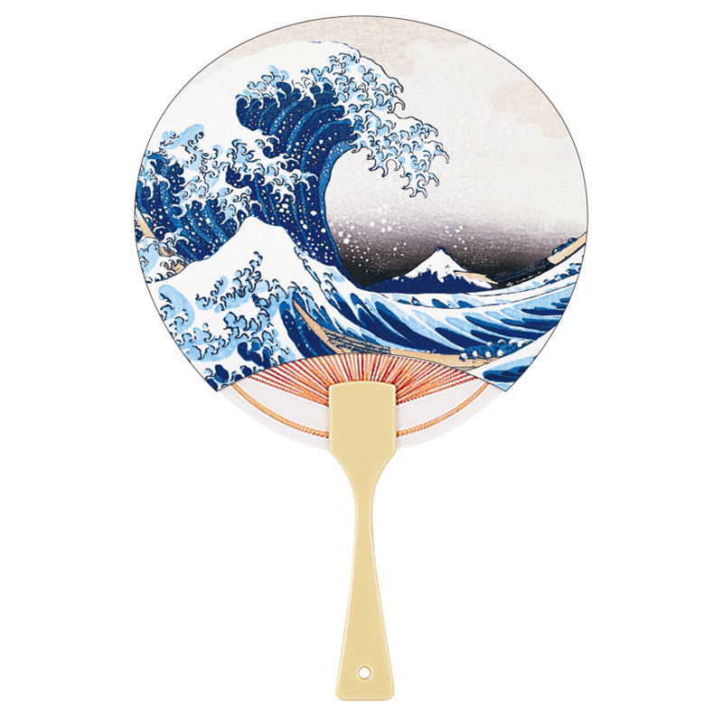 サマー　神奈川沖浪裏うちわ