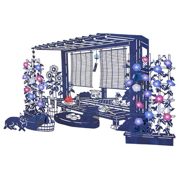  サマー　夏の縁側