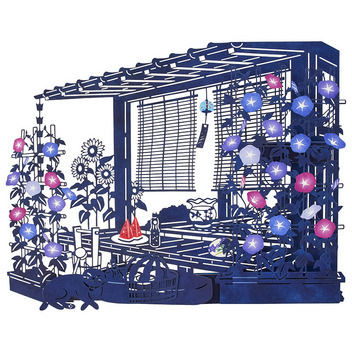  サマー　夏の縁側