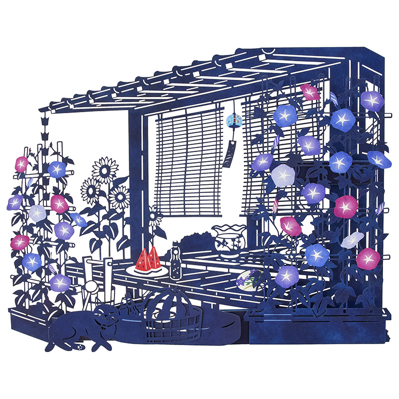 サマー　夏の縁側