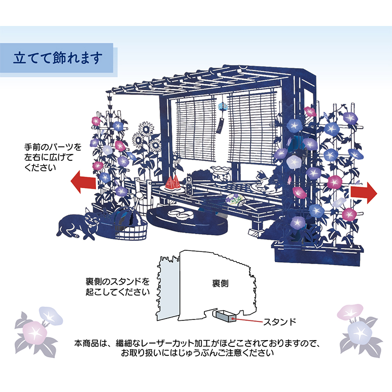 サマー　夏の縁側