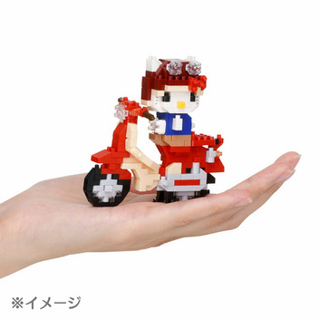 ハローキティ ナノブロック HONDA スーパーカブ