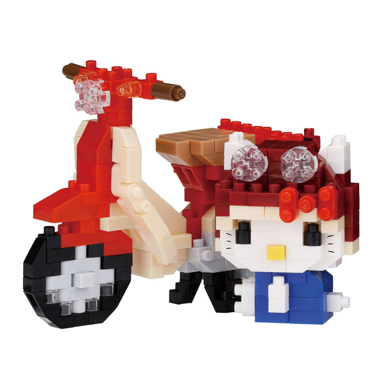 ハローキティ ナノブロック HONDA スーパーカブ