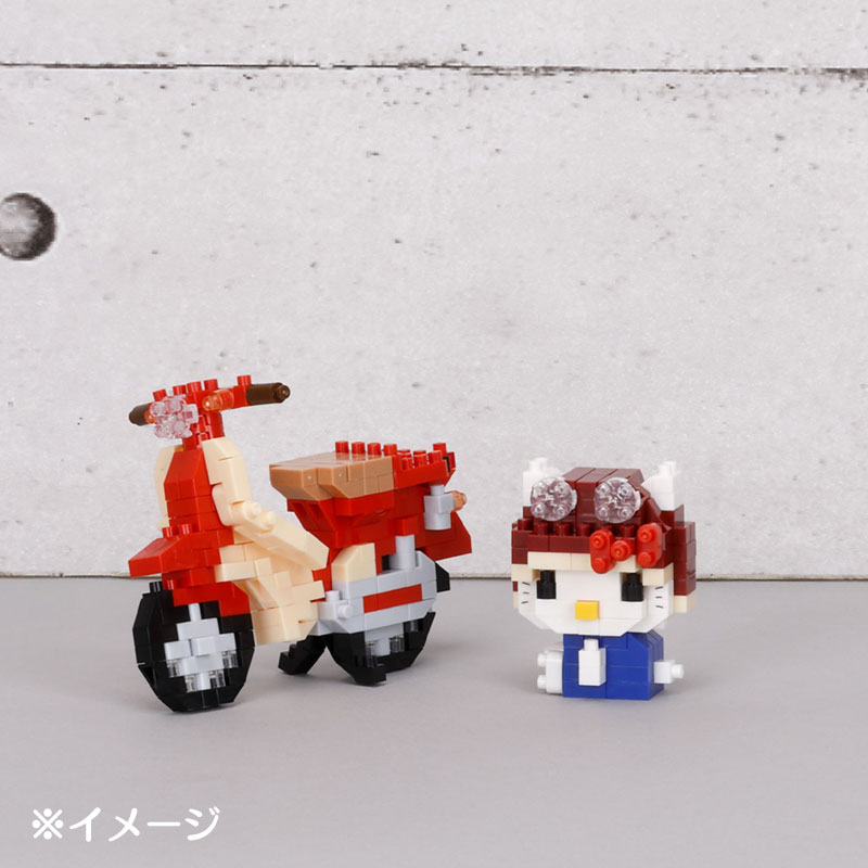 ハローキティ ナノブロック HONDA スーパーカブ