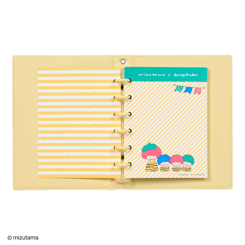ゴロピカドン mizutama シールバインダー