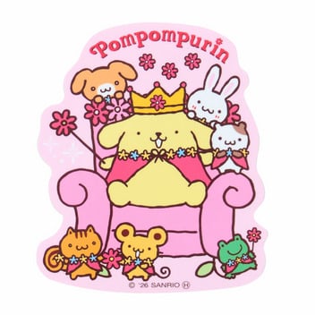 ポムポムプリン ステッカー