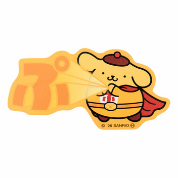 ポムポムプリン ステッカー