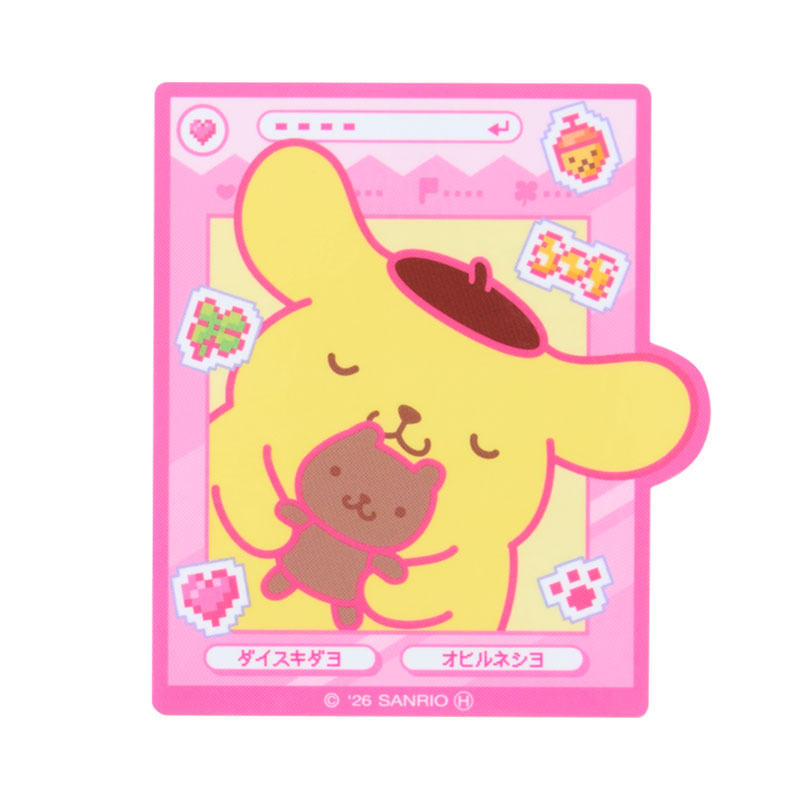 ポムポムプリン ステッカー