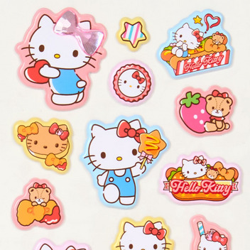 ハローキティ ジュエルマシュマロステッカーズ