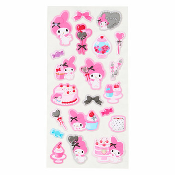 マイメロディ ジュエルマシュマロステッカーズ