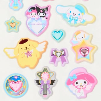 サンリオキャラクターズ ジュエルマシュマロステッカーズ