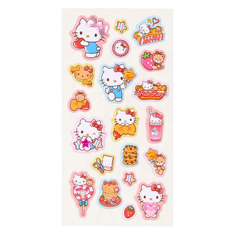 ハローキティ ジュエルマシュマロステッカーズ