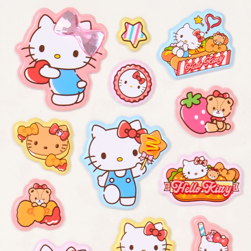 ハローキティ ジュエルマシュマロステッカーズ