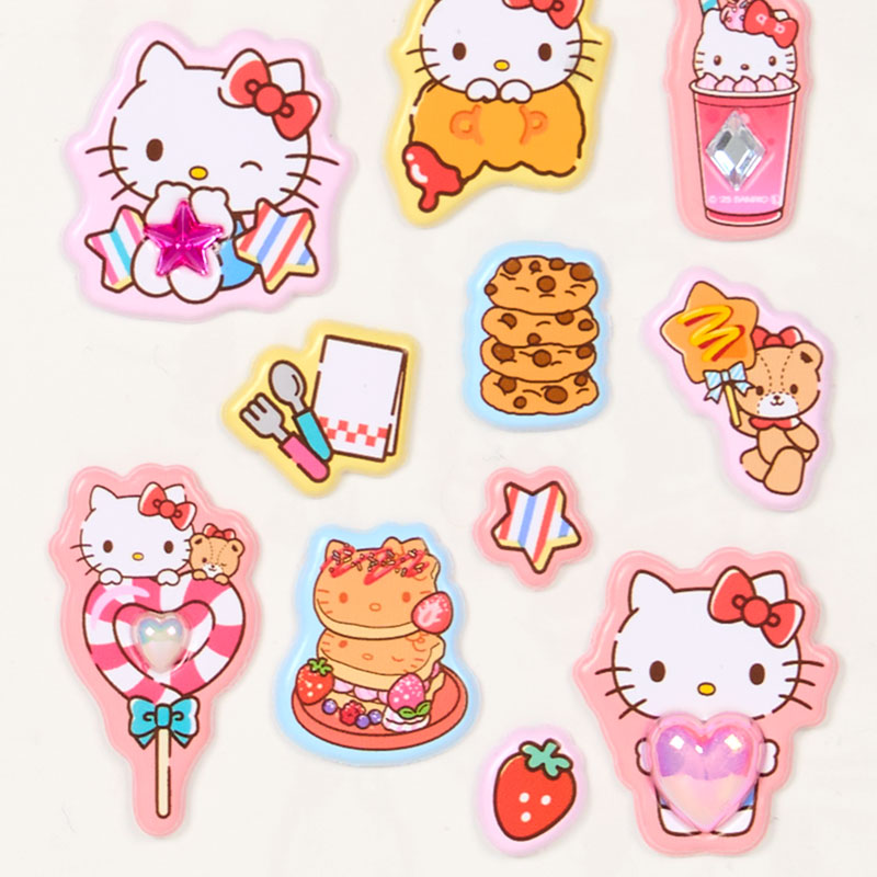 ハローキティ ジュエルマシュマロステッカーズ