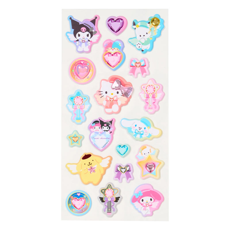サンリオキャラクターズ ジュエルマシュマロステッカーズ