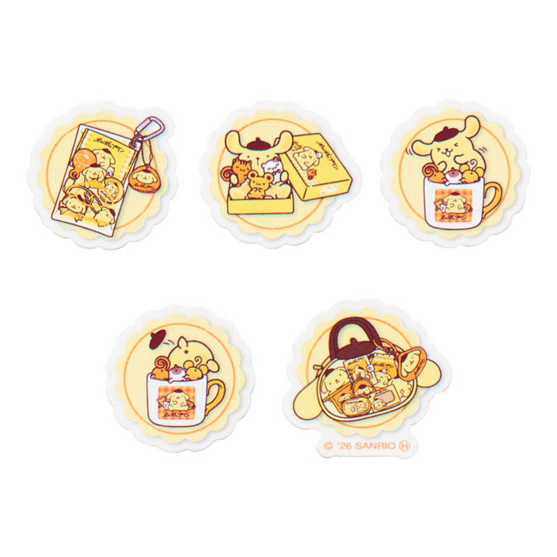 ポムポムプリン フレークシール
