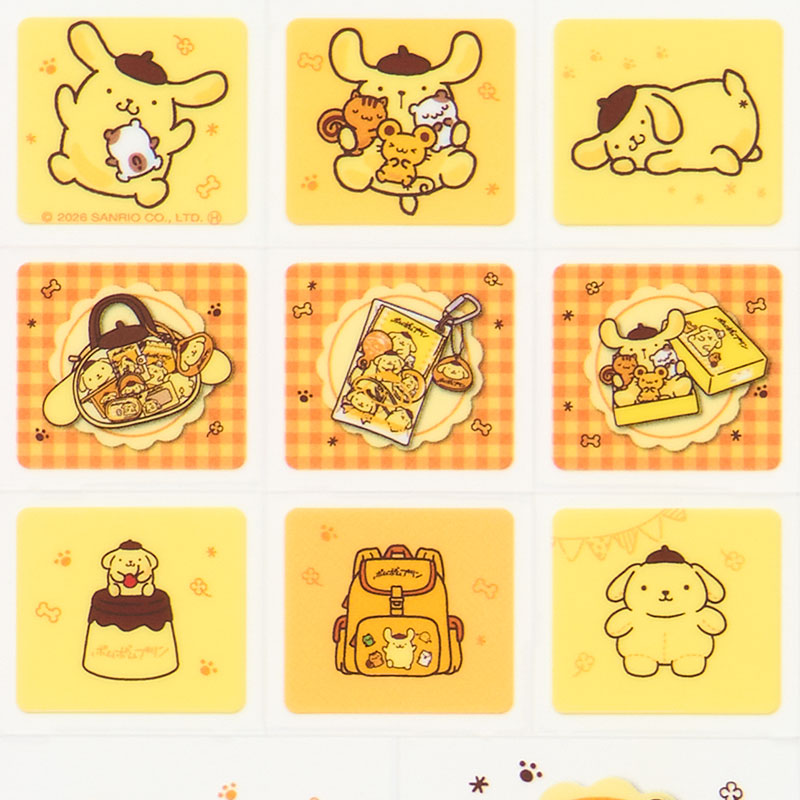 ポムポムプリン シール