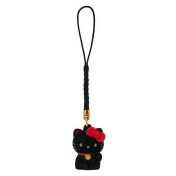 ハローキティ フロッキーマスコット根付け（SANRIO JAPAN）