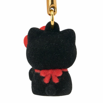 ハローキティ フロッキーマスコット根付け（SANRIO JAPAN）