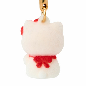 ハローキティ フロッキーマスコット根付け（SANRIO JAPAN）