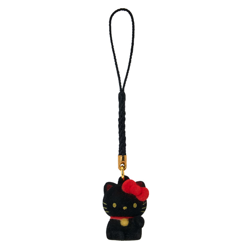 ハローキティ フロッキーマスコット根付け（SANRIO JAPAN）