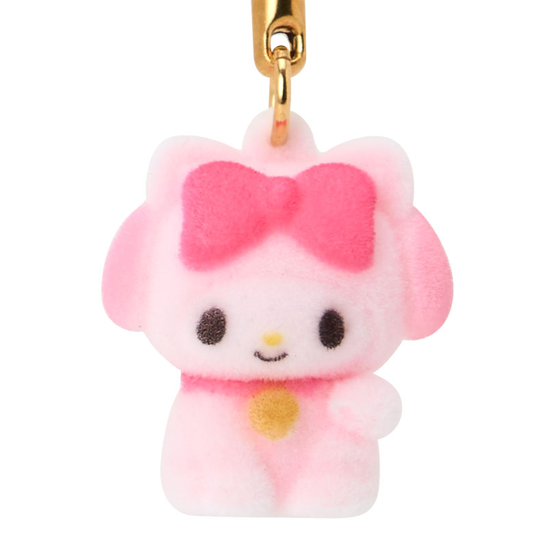 マイメロディ フロッキーマスコット根付け（SANRIO JAPAN）
