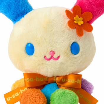 ウサハナ ぬいぐるみ（2026年サンリオキャラクター大賞第2弾 ロゴリボン）