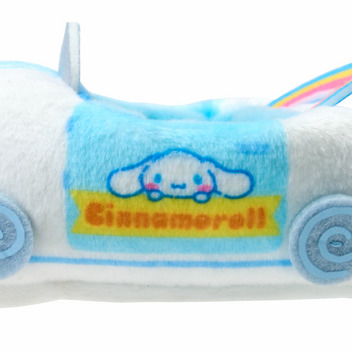 シナモロール ぬいぐるみカー（スーパーキュートアドベンチャーズ ちまぽてコレクション 第2弾）