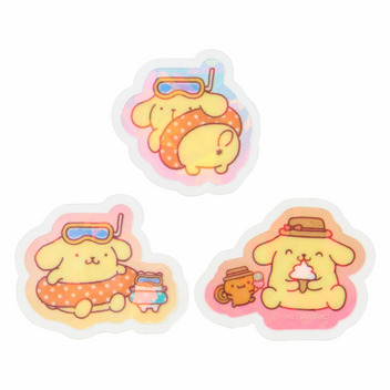 ポムポムプリン 夏シール