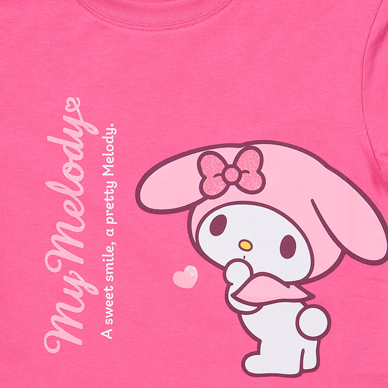 マイメロディ キッズ半袖Tシャツ