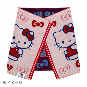 シナモロール スナップ付きバスタオル