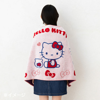 ハローキティ スナップ付きバスタオル