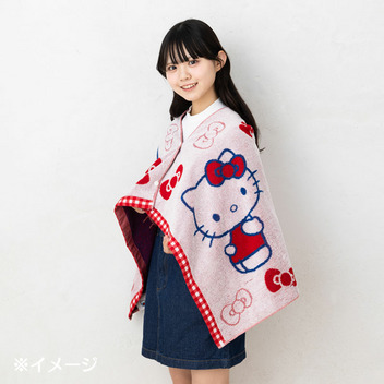 クロミ スナップ付きバスタオル