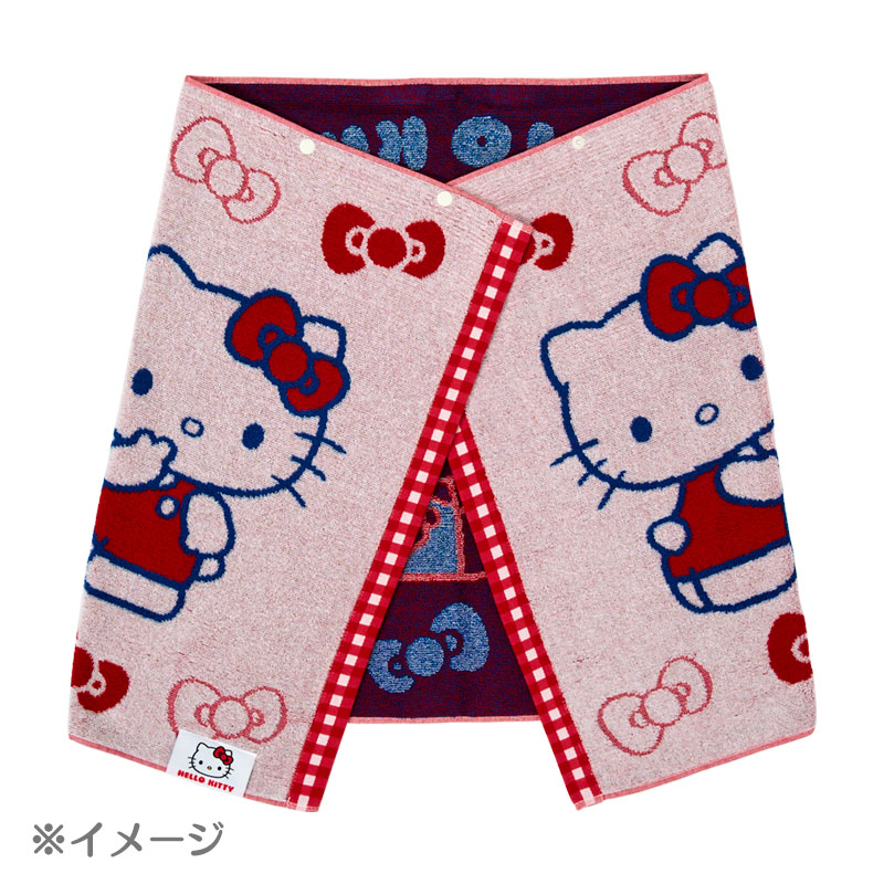 クロミ スナップ付きバスタオル