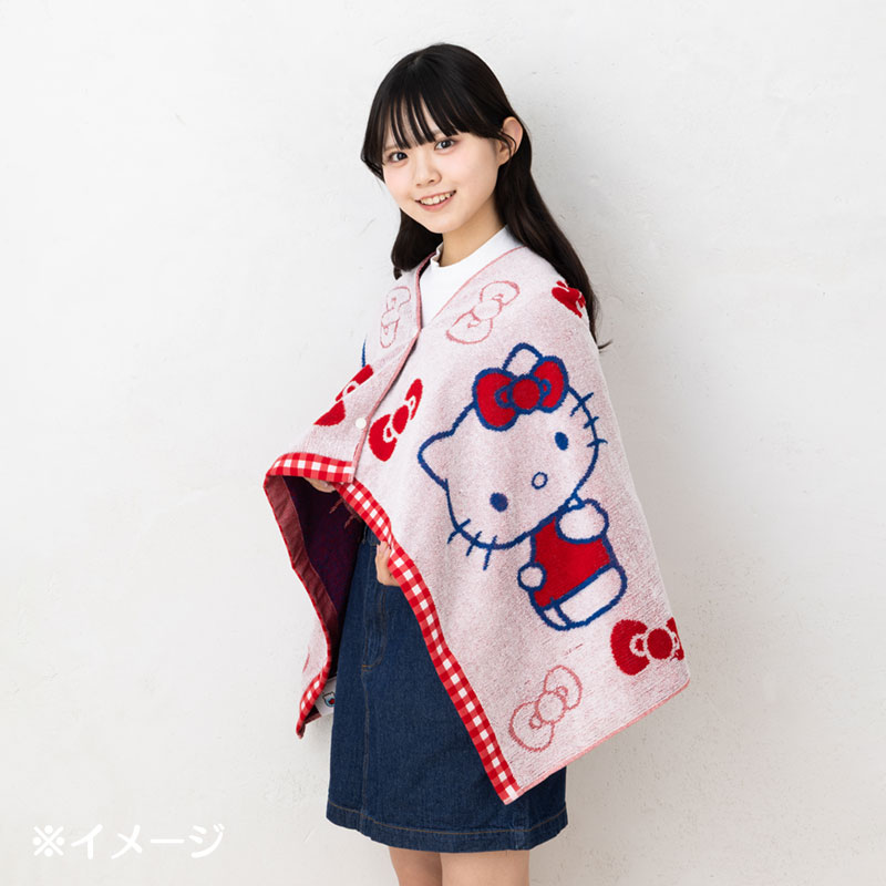 クロミ スナップ付きバスタオル