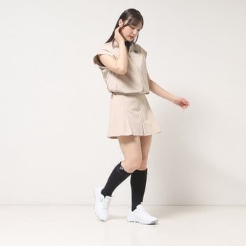 ハローキティ ウエストロゴ ゴルフキュロット