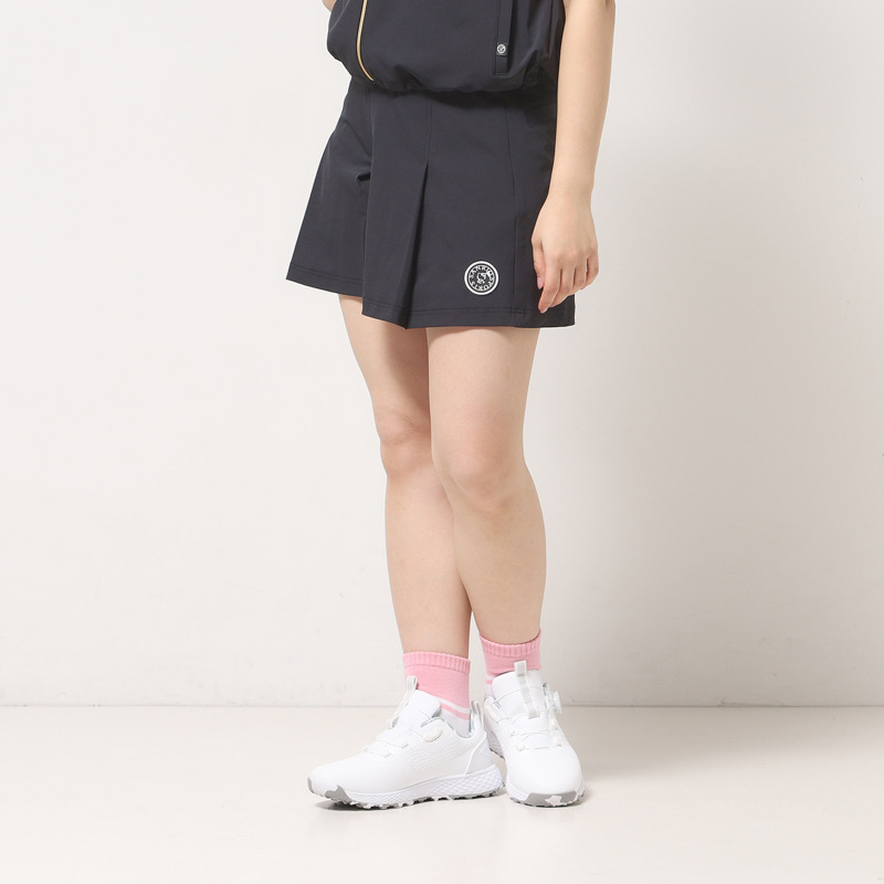 ハローキティ ウエストロゴ ゴルフキュロット