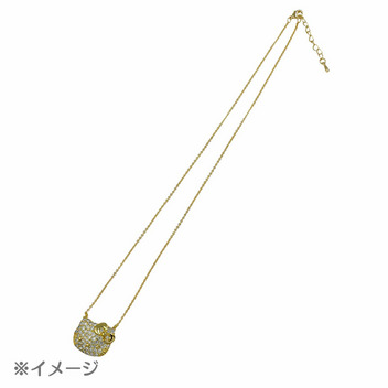 ハローキティ パヴェ フェイスペンダント