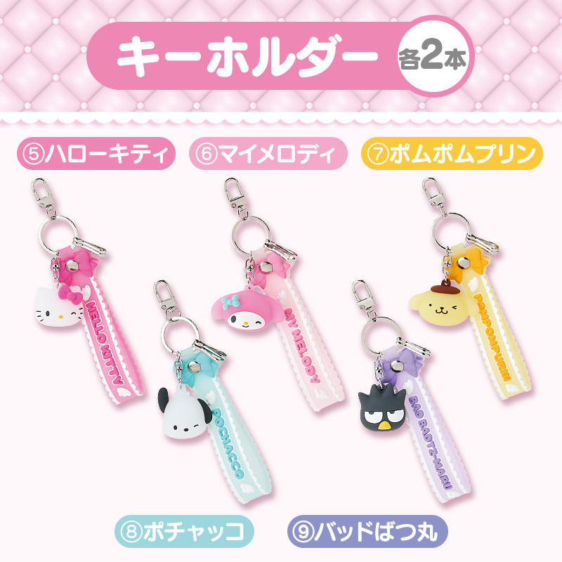 サンリオ当たりくじまとめ売り17点セット♡ サンリオキャラクターズ 【Sanrio+会員限定】当りくじ（サンリオ