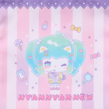  にゃむにゃむにゅー 巾着
