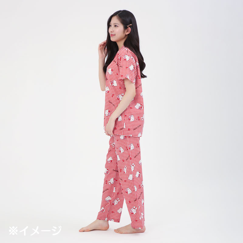 ハローキティ 半袖パジャマ（ギンガム）