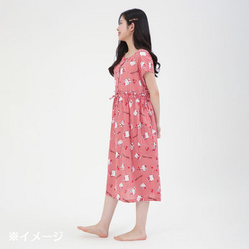 ハローキティ 半袖ルームワンピース（ギンガム）