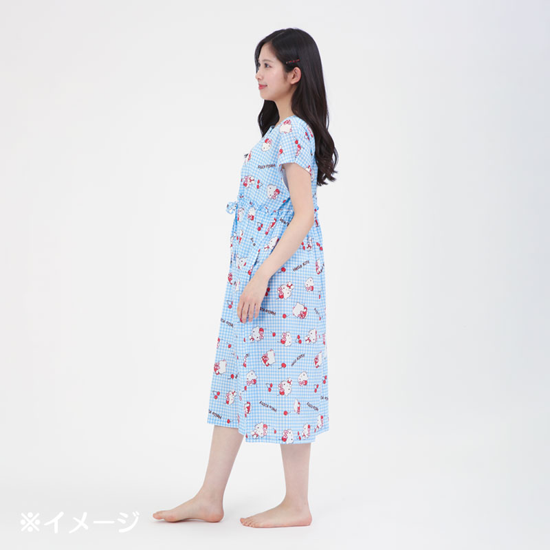 ハローキティ 半袖ルームワンピース（ギンガム）